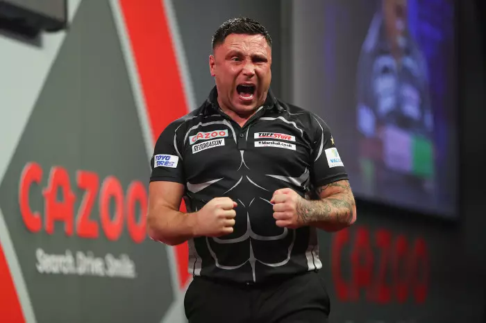 Gerwyn Price fights back to beat Luke Woodhouse as Steve Beaton crashes out, PDC World Championships