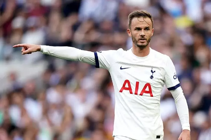 James Maddison replaces Harry Kane as Tottenham's No.10 as Spurs