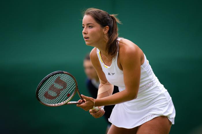 Jodie Burrage Through To Round Two At Eastbourne After Leaving Dog Otto ...