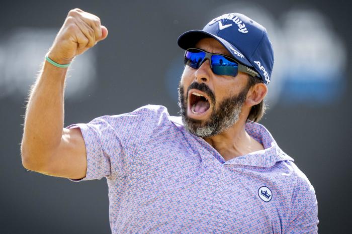 Pablo Larrazabal wins KLM Open by two shots, Adrian Otaegui finishes second