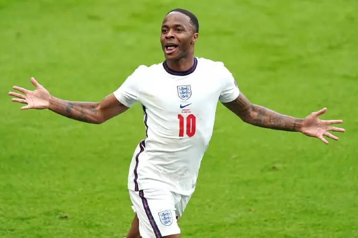 Raheem Sterling at Euro 2020