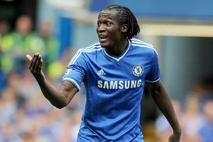 Romelu Lukaku at Chelsea in 2013