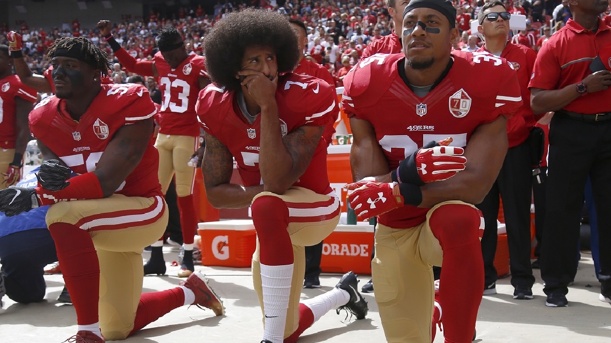 Colin Kaepernick Finally Returns to Football After Kneeling