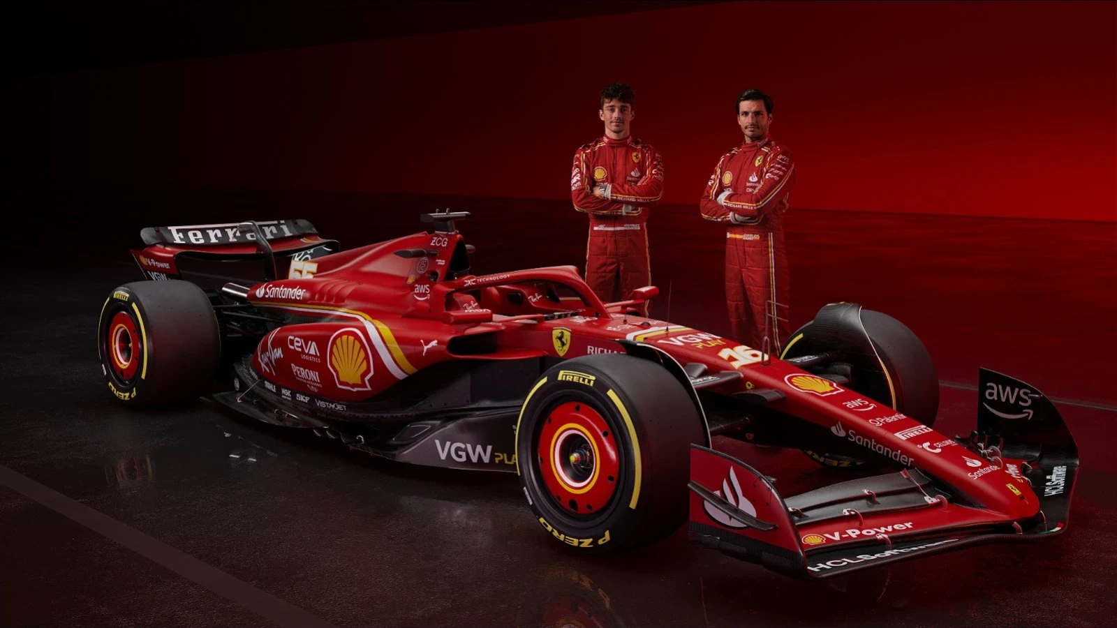 Charles Leclerc and Carlos Sainz Ready to Make Ferrari F1 Champions