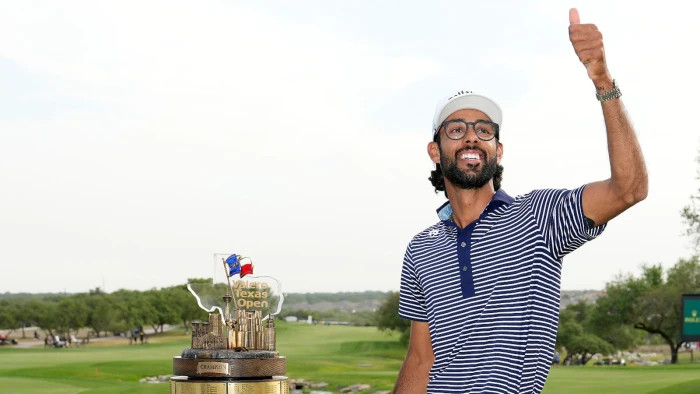 Akshay Bhatia survives injury and playoff to win Valero Texas Open in ...