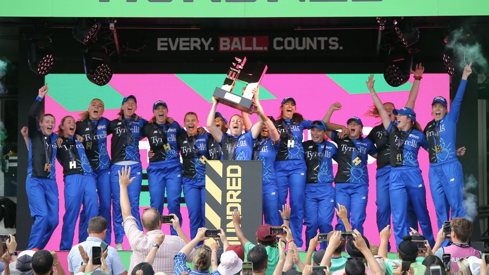 London Spirit edge Welsh Fire in thrilling final at Lord’s to claim women’s Hundred title