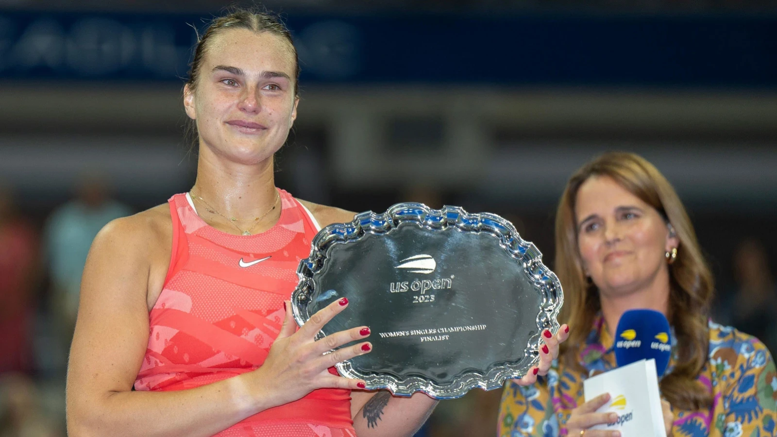 Aryna Sabalenka reveals initial reaction to new No. 1 ranking at US Open –  NBC New York