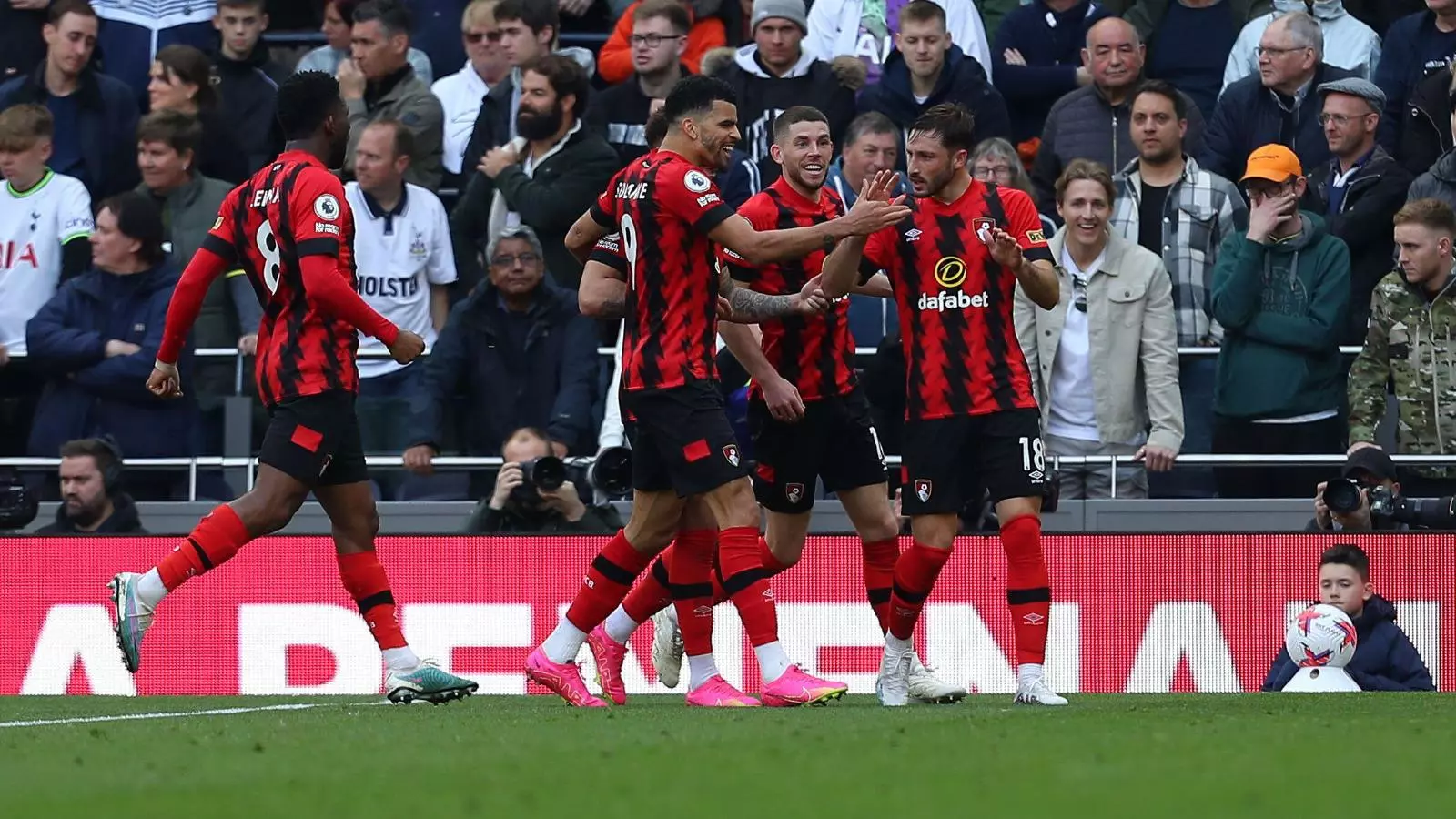 Tottenham 2-3 Bournemouth: Last minute winner seals upset win for