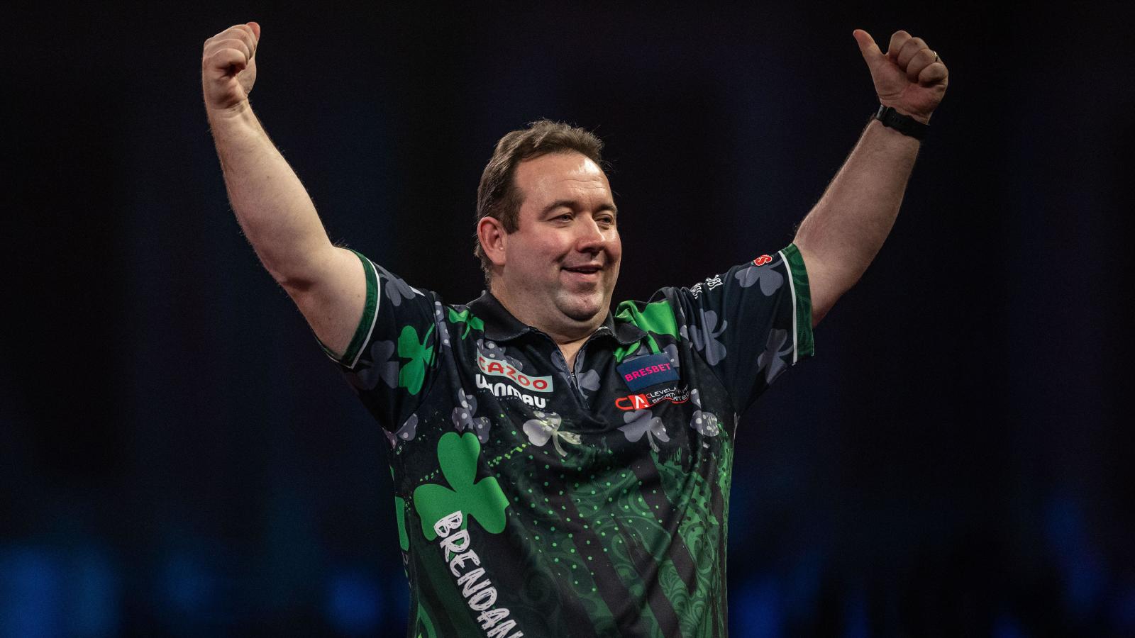 Michael van Gerwen dumped out of Darts World Matchplay by Brendan Dolan ...