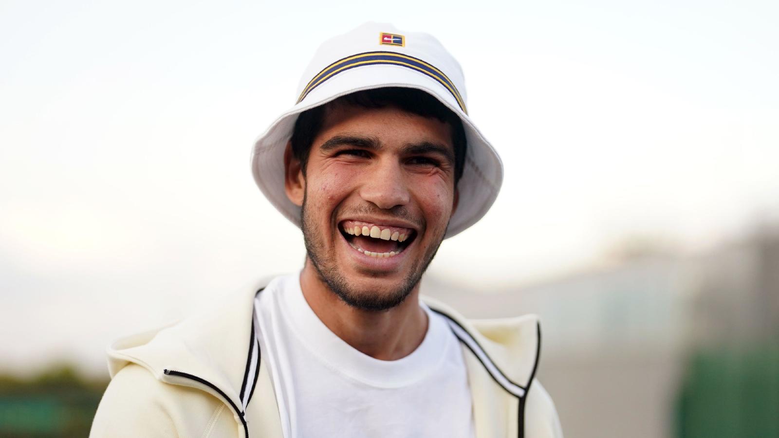 Carlos Alcaraz ahead of Wimbeldon semifinal Smiling is the key to
