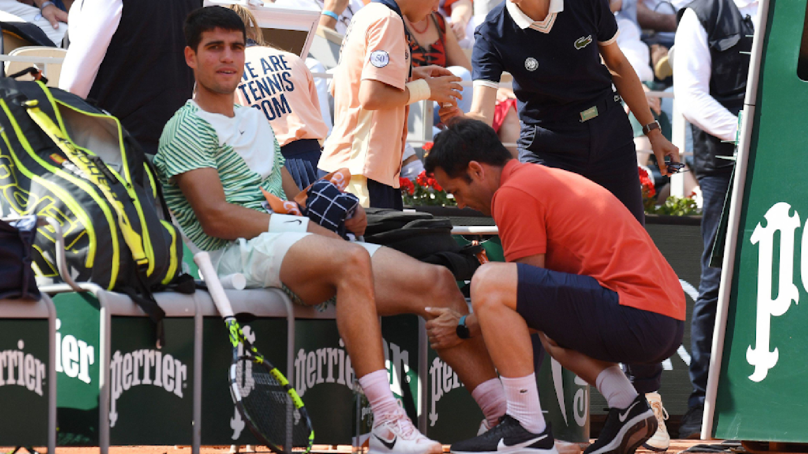 Carlos Alcaraz admits nerves got to him in French Open loss to Novak