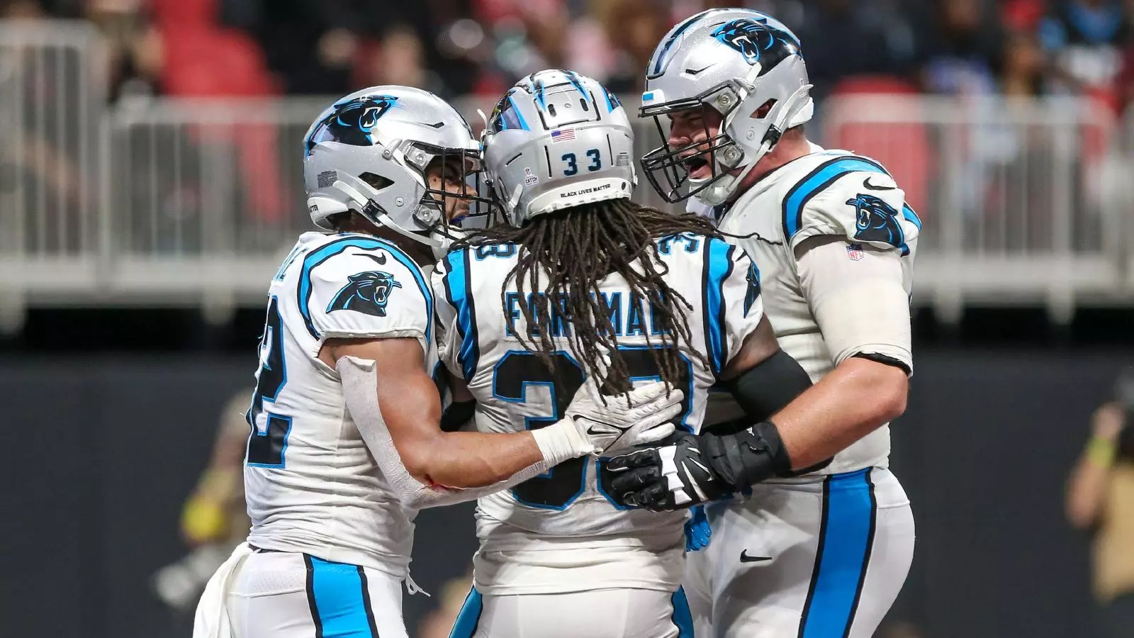 The Panthers defeat Atlanta 25-15 on Thursday night