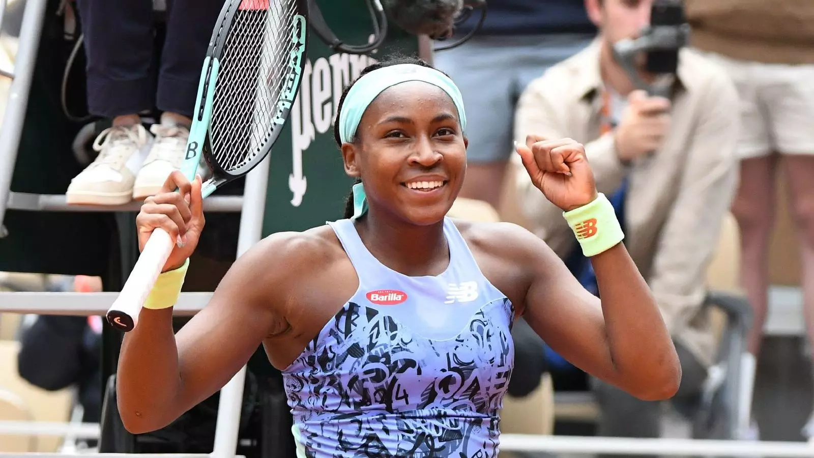 Coco Gauff inspired by Emma Raducanu as she reaches last eight at