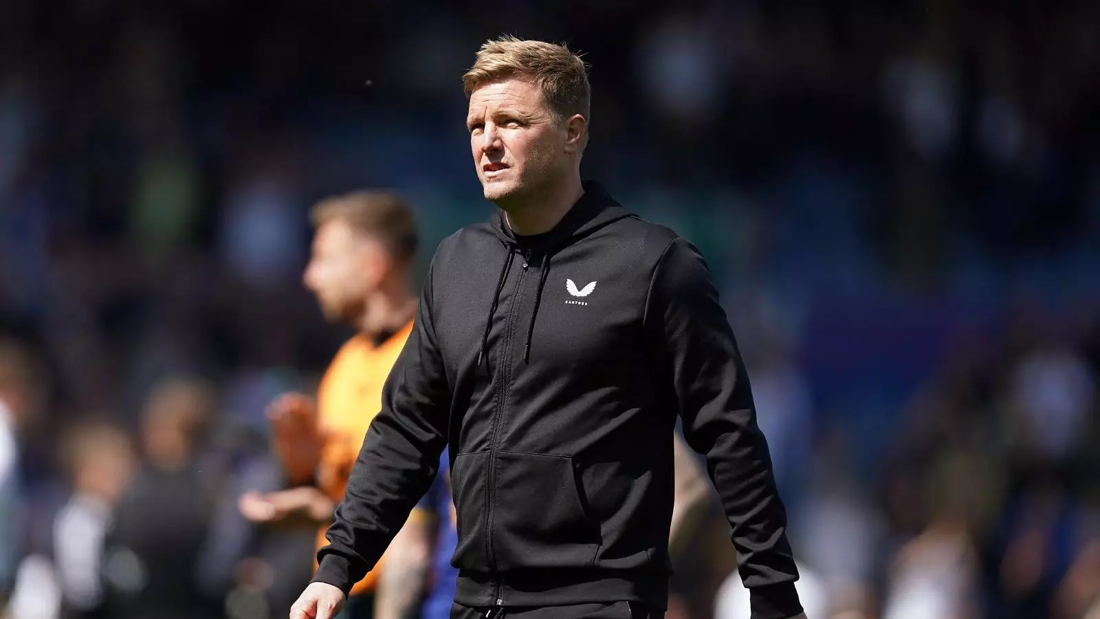 Newcastle Boss Eddie Howe Reacts To Confrontation With Leeds Fan And ...