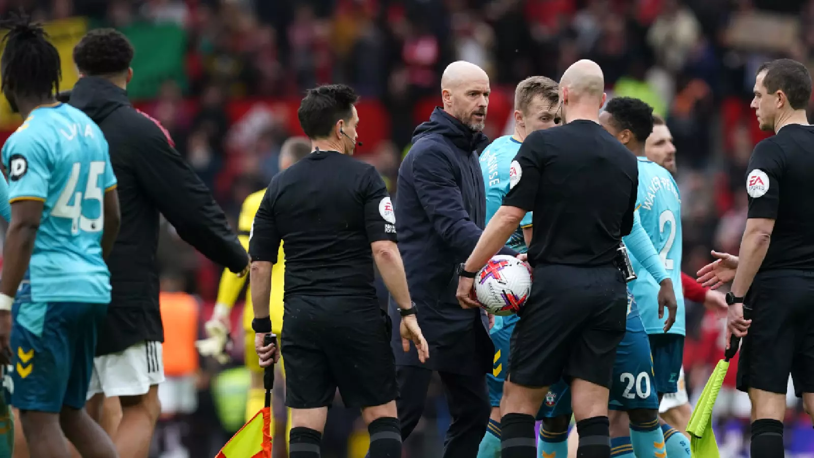 Erik ten Hag slams 'inconsistent' officiating after Manchester United draw