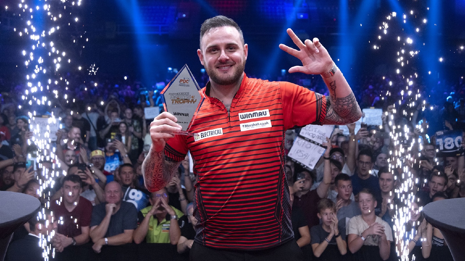 Hungarian Darts Trophy Joe Cullen runs riot in Budapest final to claim