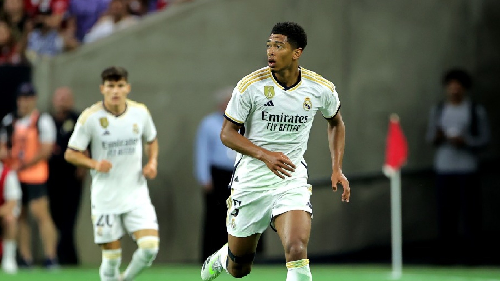 Jude Bellingham Scores For Real Madrid In Victory Over Manchester