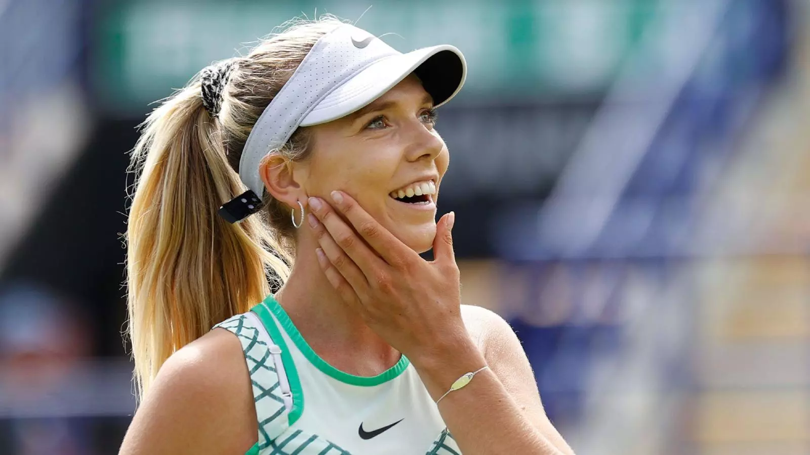 Katie Boulter not feeling pressure of being British number one at Wimbledon