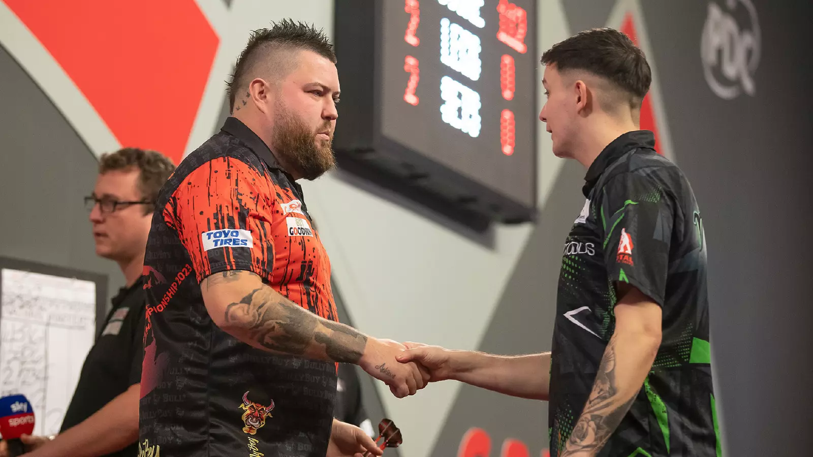 Michael Smith makes strong start to World Championships