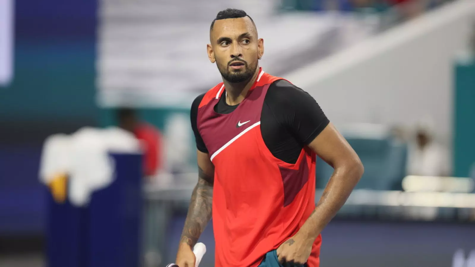 Nick Kyrgios penalised for foulmouthed rant despite umpire admitting