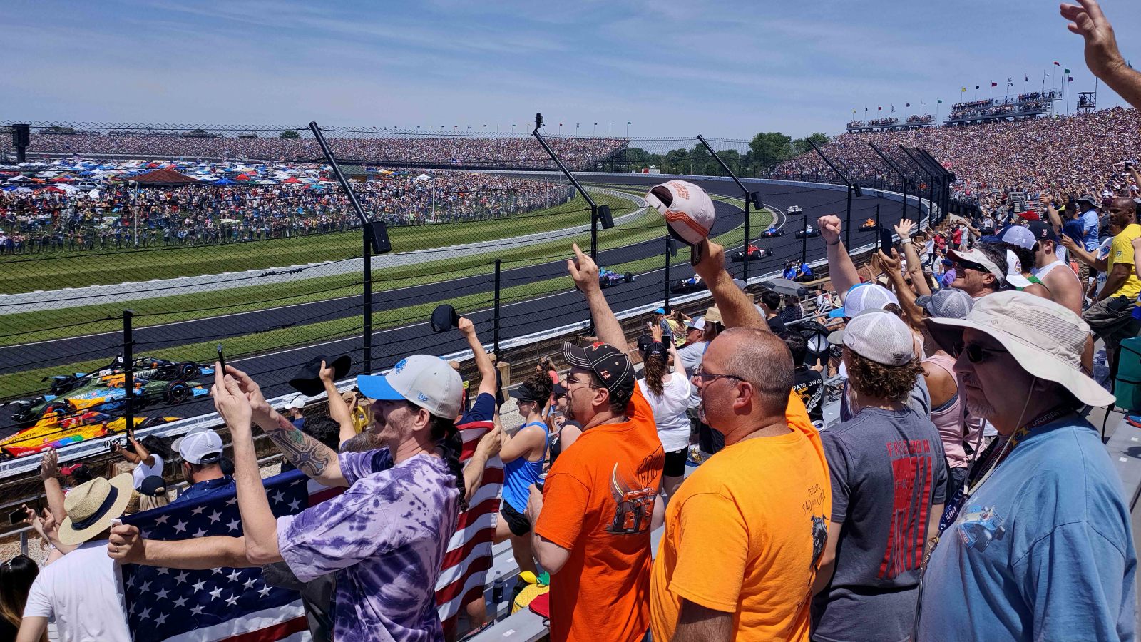 IndyCar showed F1 how to do a grandstand finish right at the Indy 500 ...