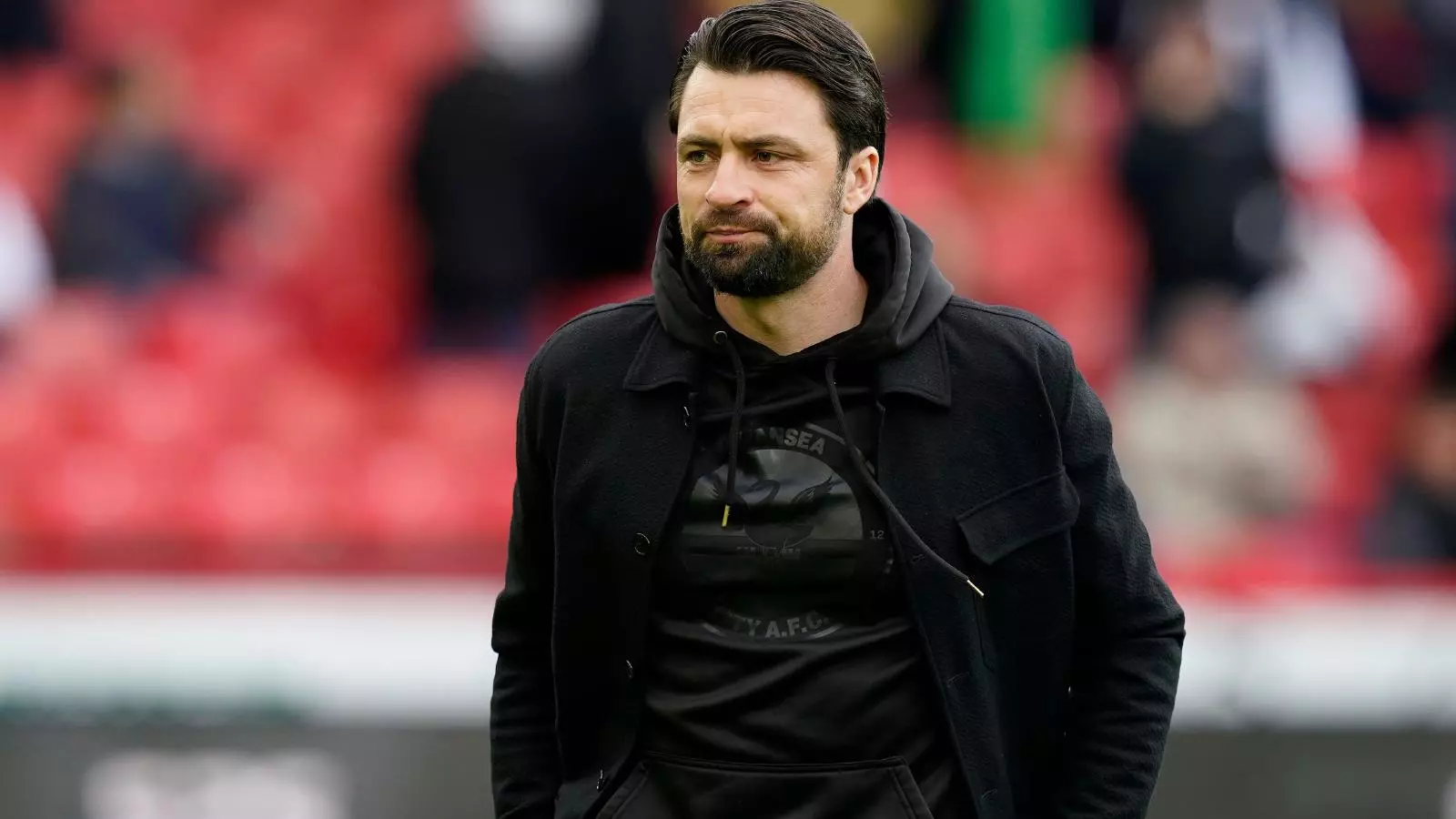 Saints boss Russell Martin and the Norwich City job