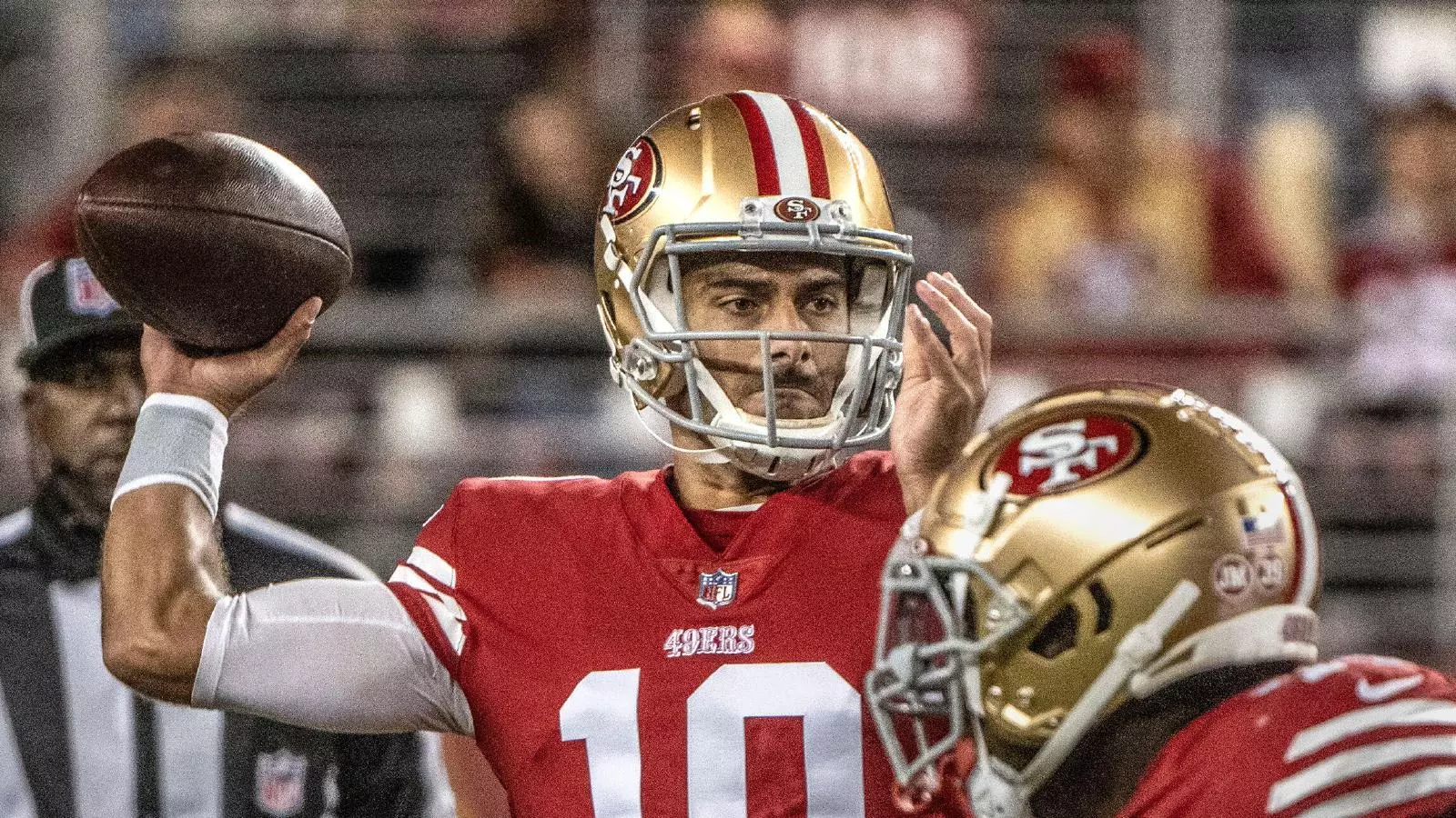 San Francisco 49ers 38-10 Arizona Cardinals: Jimmy Garoppolo