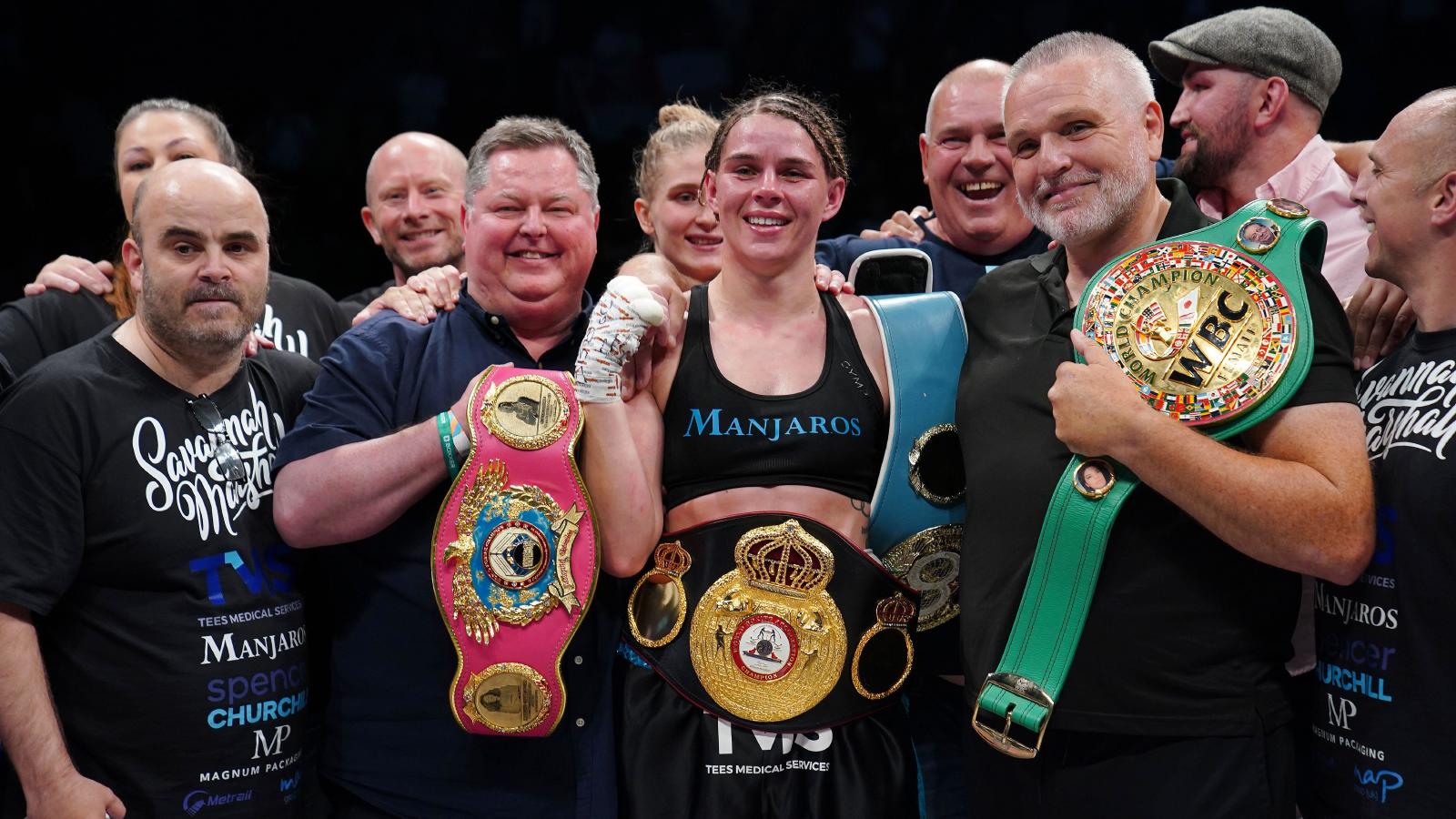 Savannah Marshall Becomes Undisputed Super-middleweight Champion With ...