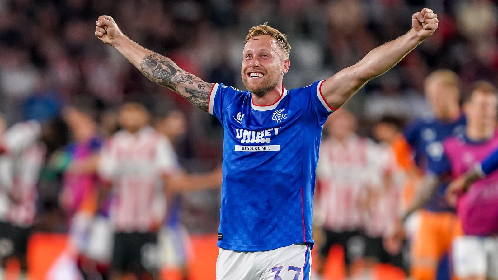 Rangers star Scott Arfield relishing 'sensational' Champions League