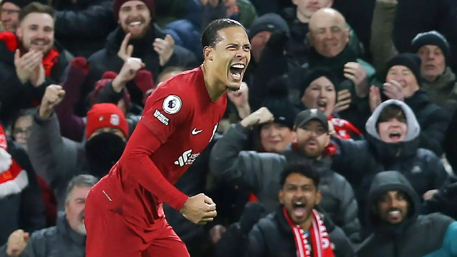 Virgil van Dijk is thrilled by Liverpool's attacking prowess but wants ...
