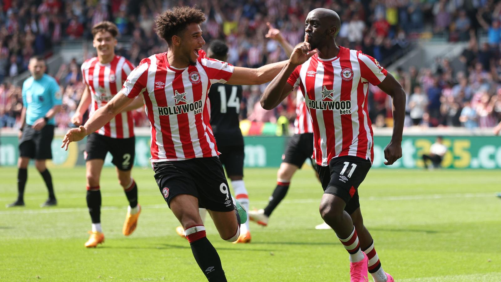 Bryan Mbeumo And Yoane Wissa Help Brentford Sink Much-changed West Ham ...