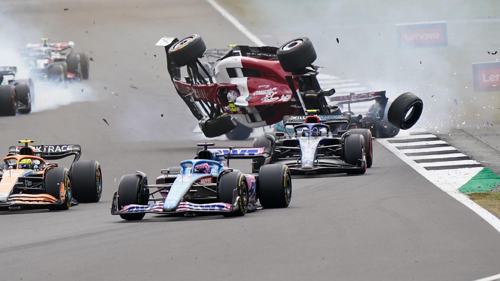 F1: Silverstone's Turn 1 Run-off Changed After Zhou Guanyu's Accident ...