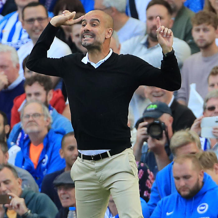 Pep Guardiola Expects Manchester City Players To Perform 'on' The Pitch ...